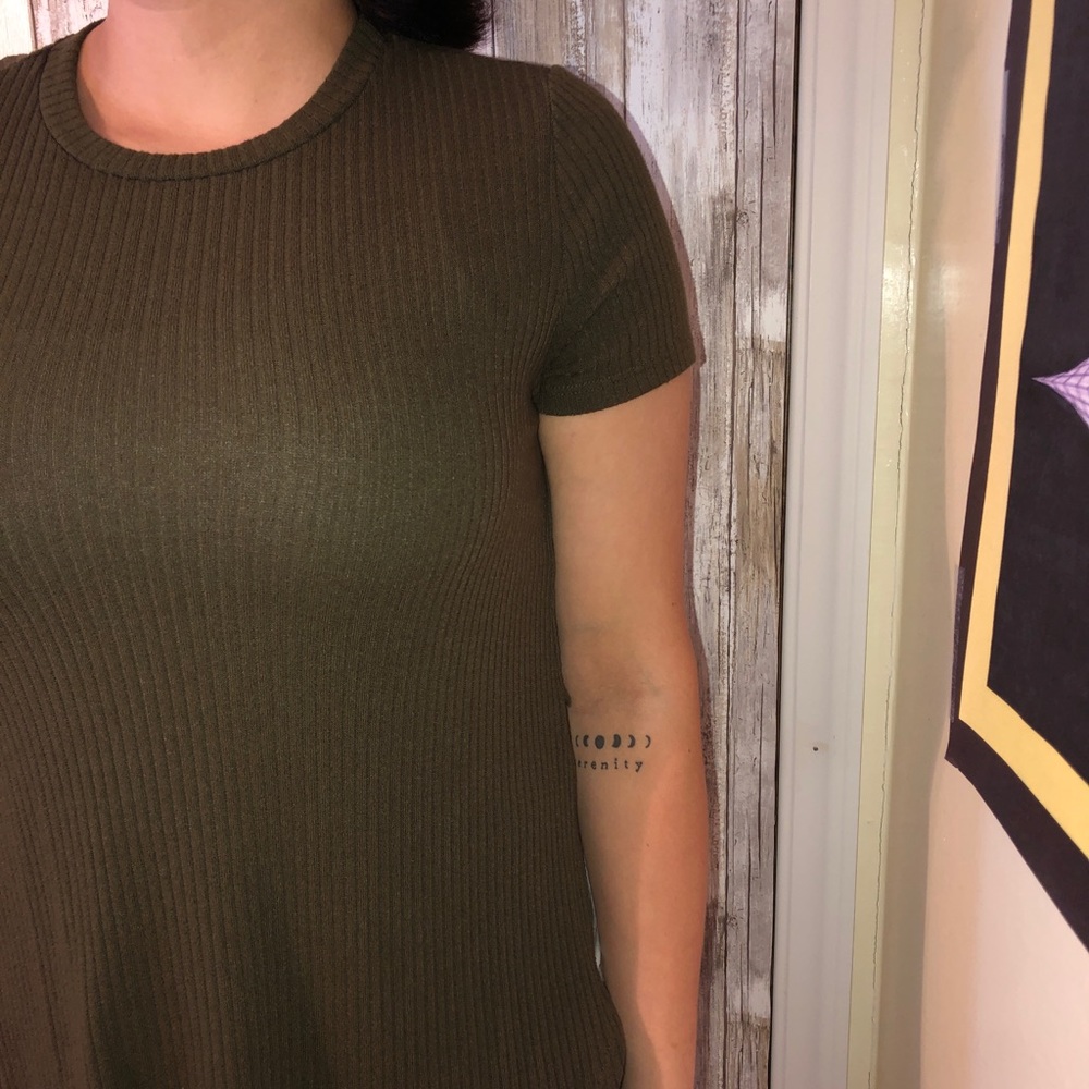 Forever 21 Army Green Shirt